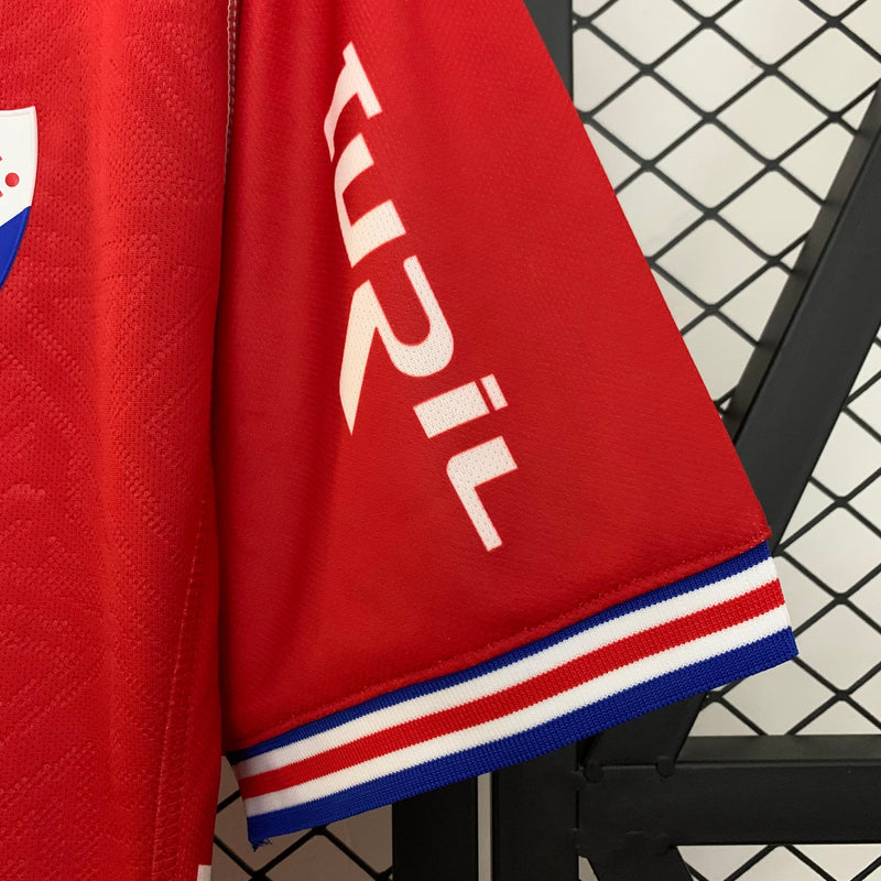 Camisa Nacional do Urugai 25/26 Vermelho - All Sponsors