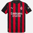 Camisa do Milan Titular 2025 Vermelha+preta
