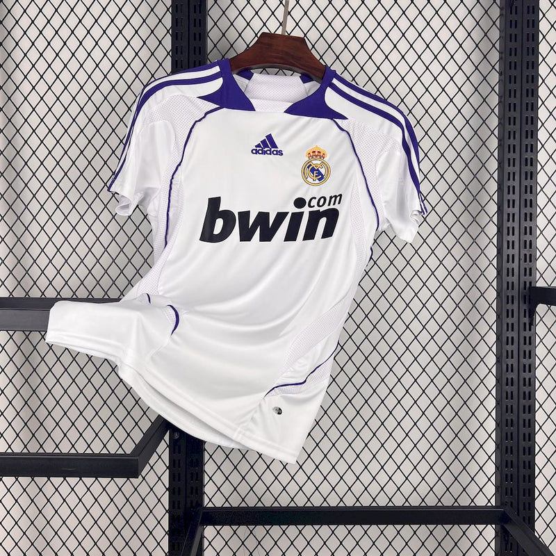 Camisa do Real Madrid Retro 2007/08 Home