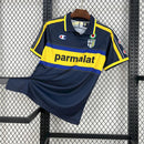 Camisa Parma Retrô 1999/00 Away Azul e Amarela