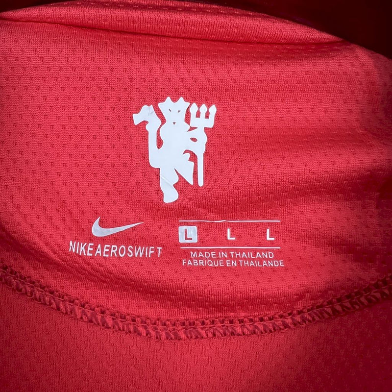 Camisa do Manchester United Manga Longa Retrô 2007/08 Home UCL