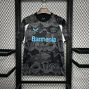 Camisa Bayer Leverkusen II 24/25 - Cinza e preto