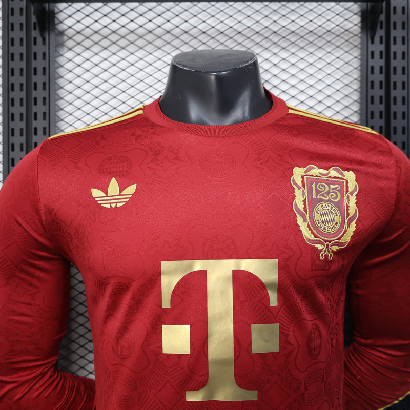 Camisa Bayern De Munique 25/26 Jogador 125th Anniversary