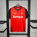 Camisa Bayer Leverkusen Home 24/25 - Vermelho e Preto
