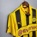 Camisa Borussia Dortmund Retrô 2013 - Puma - Amarela e Preta