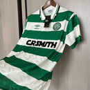 Camisa Celtic Retrô 1987/1989 Verde e Branca - Umbro