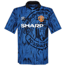 Camisa Manchester United Retro 1992/93 II Azul Umbro