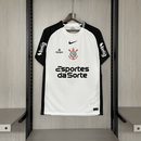 Camisa Nike Corinthians  I 2025  - Preta e Branca - Masculina