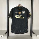 Camisa Reebok Botafogo 24/25 Casa -  Preta e dourado (Com todos patrocinadores)