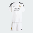 Conjunto Infantil Real Madrid Home 24/25 - Branco