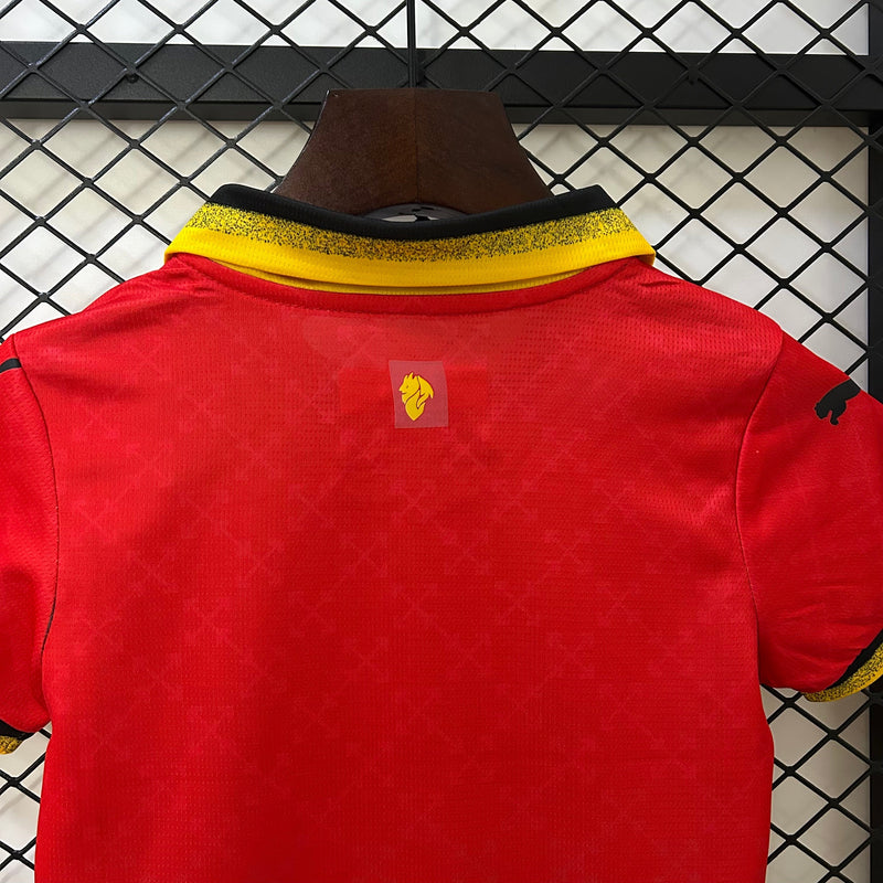 Infantil Milan 25/26 Co-Branded Edition - Vermelho