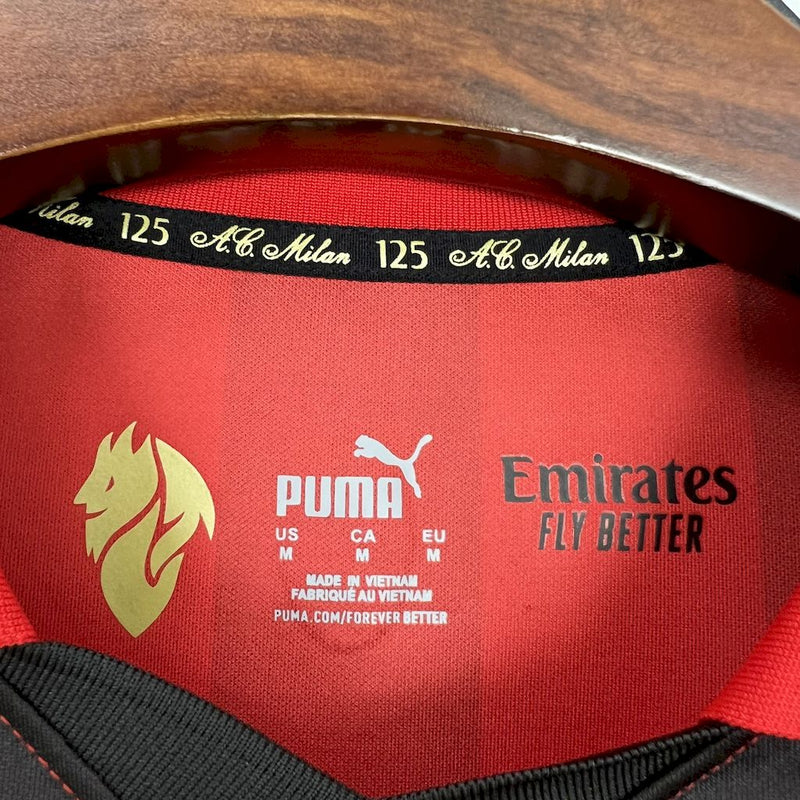 Camisa AC Milan 24/25 125th Anniversary Edition Retro
