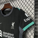 Kit Infantil Liverpool Home 24/25  - Preto